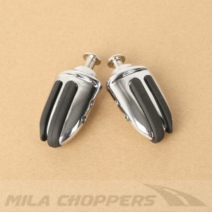 Podnóżki uniwersalne Harley Davidson chrom