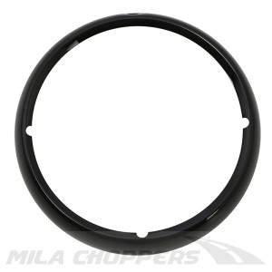 Pierścień mocujący lampę przednią 7" rim Harley Touring 2009+ black