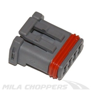 NAMZ, MX-1900 4-POZYCYJNA SZARA OBUDOWA GNIAZDA