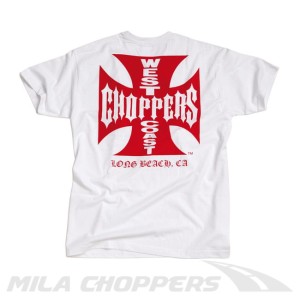 Koszulka West Coast Choppers red/white