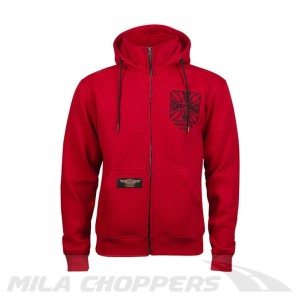 Bluza z kapturem WCC Zip Hoodie Red