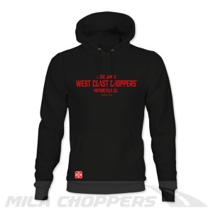 Bluza z kapturem WCC Hoodie Austin Black/Red