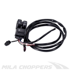 Przełącznik kierownicy do Harley Davidson 11-23 Softail, 16-17 FLSS, 16-17 FLSTFBS