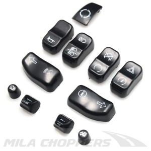 Przyciski przełączniki 11 sztuk Harley Touring 2014-2024