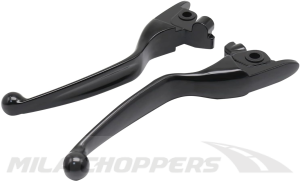 Klamki Harley Touring 17-20 klamka sprzęgła hamulca komplet czarny połysk