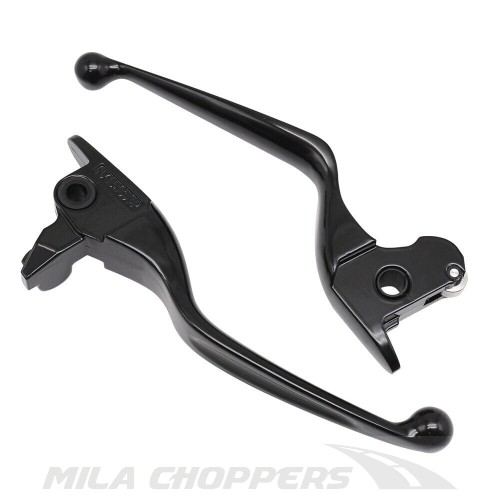 harley davidson Klamka sprzęgła klamka hamulca klamki czarny połysk Touring 14-16 4.jpg