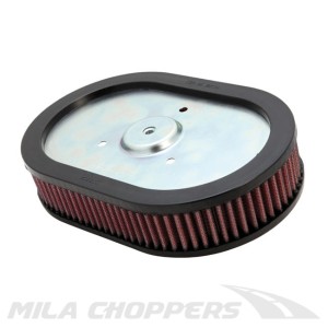 Filtr powietrza K&N 16-17 FLSTBS (NU), 10-17 Softail, Dyna 09-16 FLT/Touring Harley