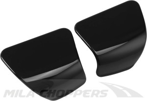 Klapki schowka zamknięcie Road Glide 14-22 czarny połysk klapka