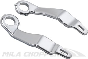 Mocowanie czaszy owiewki wspornik Harley Road Glide 14-24 chrom