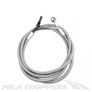 Linka sprzęgła hydraulicznego Touring 14-16 czarna srebrna