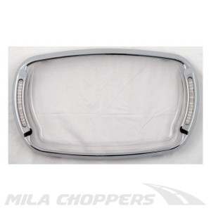 Ramka lampy z wbudowanymi kierunkowskazami Road Glide FLTR 98-13 Cycle Visions