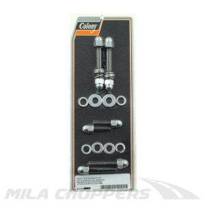 Przedni zestaw 91-17 Dyna naprawczy mocowania silnika Harley