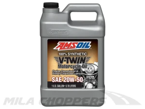 Olej silnikowy AMSOIL 20W-50 Synthetic V-Twin 3,78L Harley Davidson