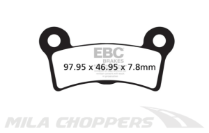 Klocki hamulcowe tylne 09-13 Trikes (NU) Harley