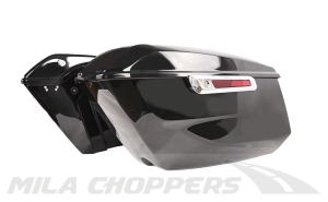 Kufry CVO Harley Davidson Touring 23-26 chromowane okucia komplet