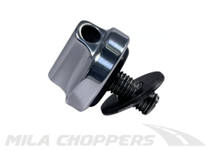 Śruba mocująca siedzenie 96-26 H-D 1/4"-20 UNC Harley chrom
