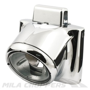 Obudowa lampy przedniej 7" chromowana